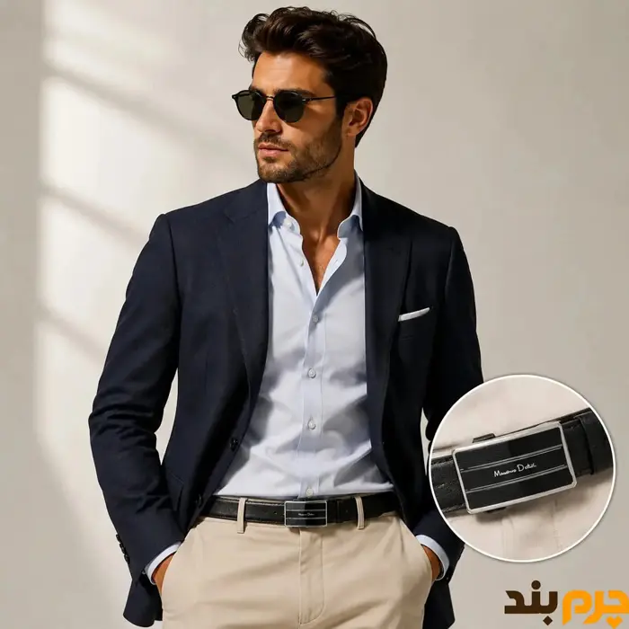 خرید کمربند چرم مردانه 5456421